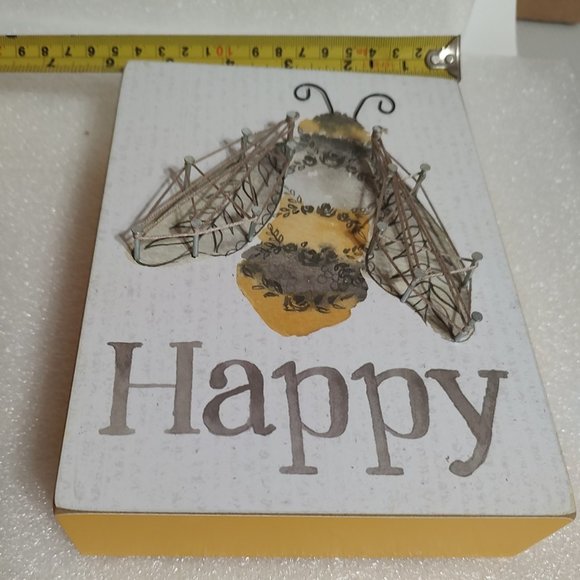 String Art Sign - Bee Happy - Picture 6 of 6